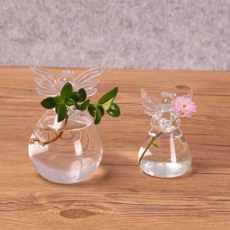 Aquarium Plants For Sale - حار بيع الملاك شكل الزجاج الشفاف