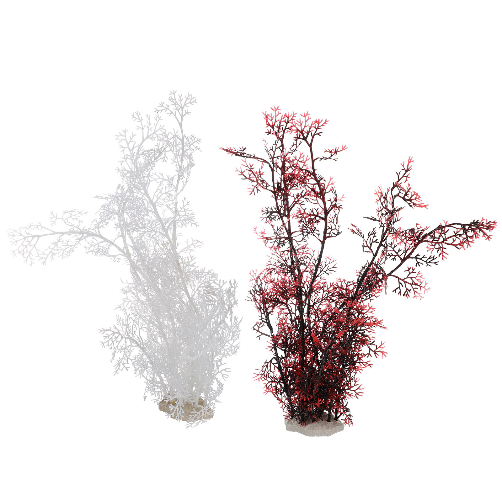 Planted Aquarium Models - قطعتان من النباتات الاصطناعية المائية لتزيين