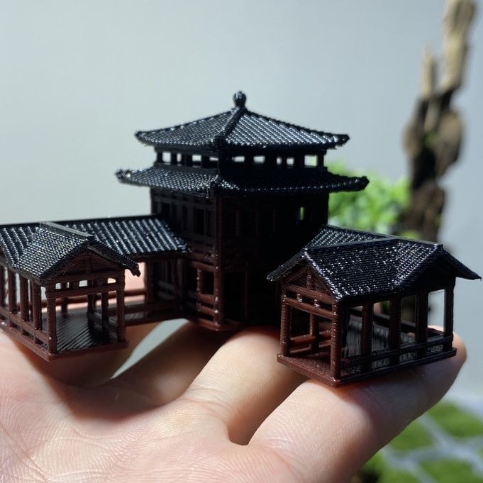 البلاستيك النمط الصيني القديم  - مراجعة Planted Aquarium Models وسعره