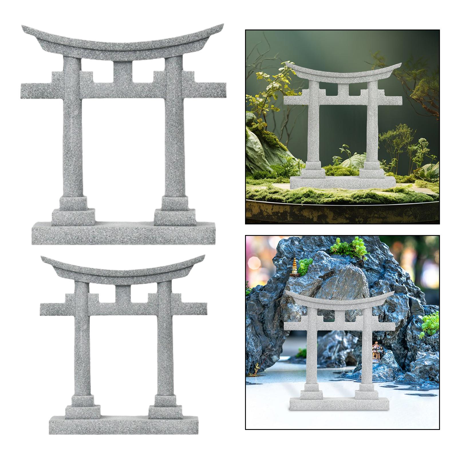 اليابان توري بوابة ضريح نموذج  - مراجعة Planted Aquarium Models وسعره