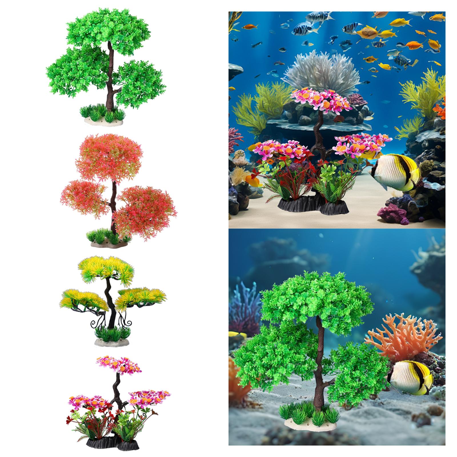 نموذج شجرة اصطناعية لتزيين أحو - مراجعة Planted Aquarium Models وسعره